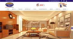 Desktop Screenshot of kanchanply.com
